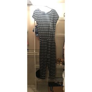Striped jumpsuit